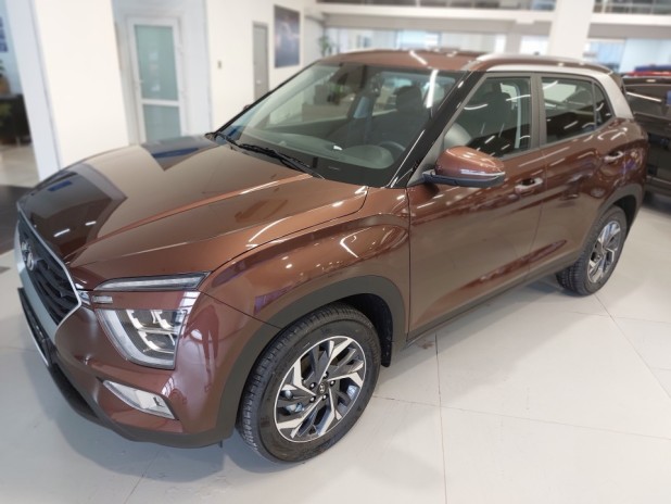 Автомобиль Hyundai, Creta, 2021 года, AT, пробег 15075 км