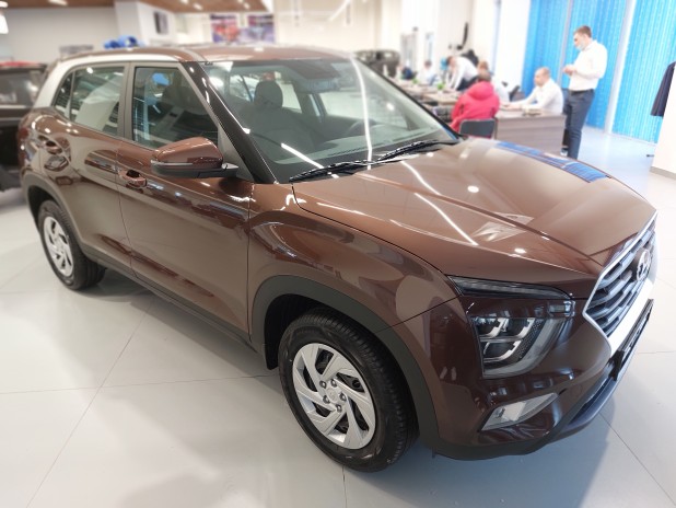 Автомобиль Hyundai, Creta, 2021 года, AT, пробег 13254 км