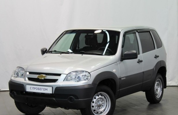 Автомобиль Chevrolet, Niva, 2017 года, МТ, пробег 25299 км