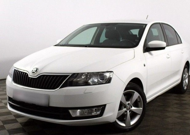 Автомобиль Skoda, Rapid, 2015 года, Робот, пробег 48092 км