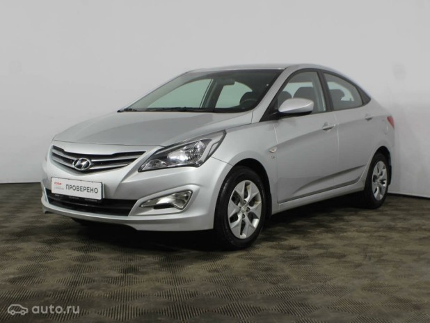 Автомобиль Hyundai, Solaris, 2016 года, МТ, пробег 42695 км