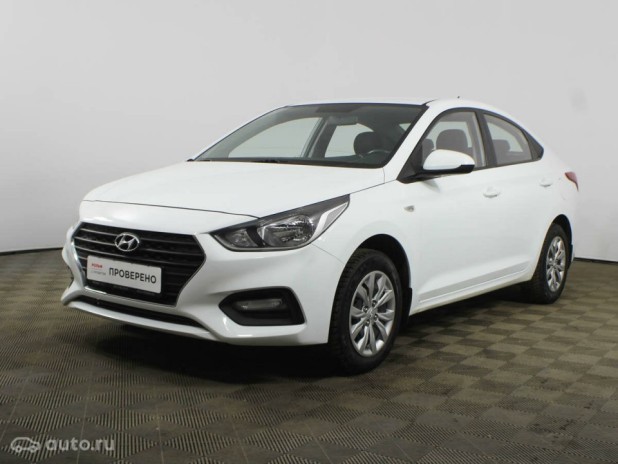 Автомобиль Hyundai, Solaris, 2017 года, МТ, пробег 26525 км