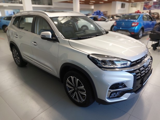 Автомобиль Chery, Tiggo 8, 2021 года, AT, пробег 27562 км