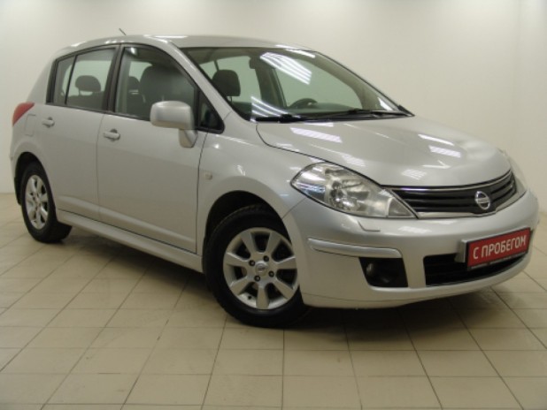 Автомобиль Nissan, Tiida Hatchback, 2010 года, AT, пробег 75680 км